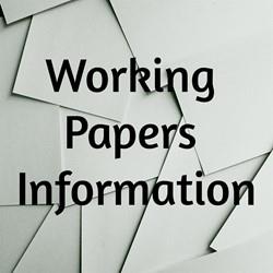 working papers working papers