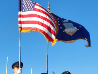 Color Guard 2023 graduation